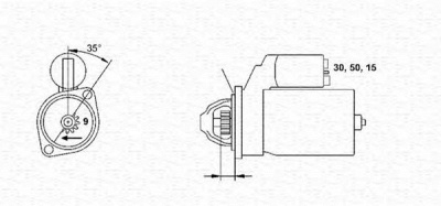 MAGNETI MARELLI 943251220010 -  Стартер
